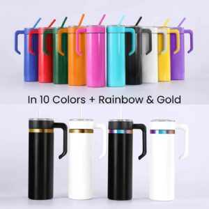 Custom Engraved 20ounce Skinny Tumbler